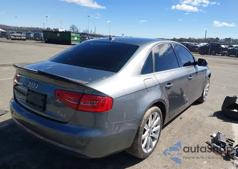 2013 Audi A4 2.0T Premium from USA, damaged, VIN WAUFFAFL5DN029077